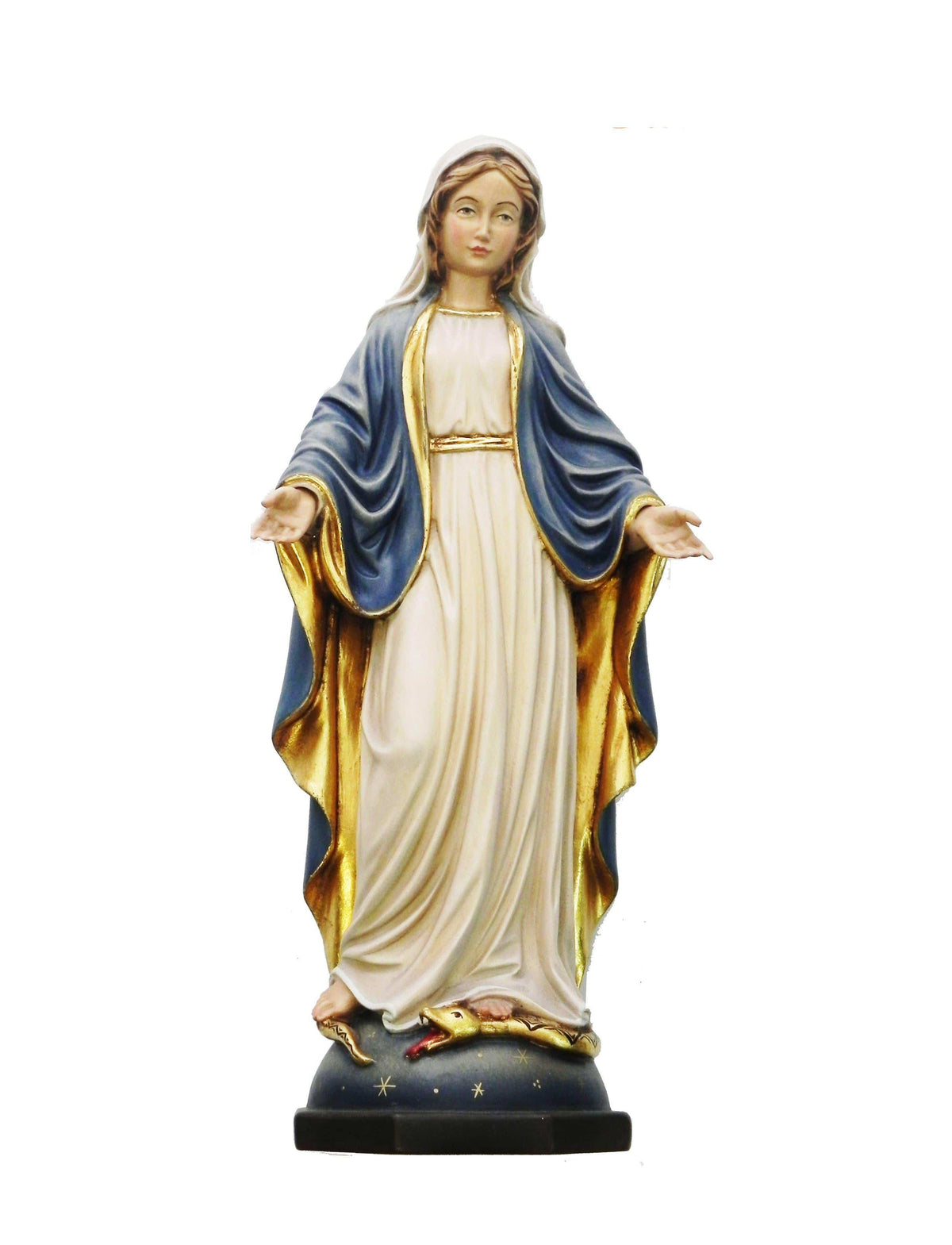Imagem de Nossa Senhora das Graças de Madeira Italiana 30 cm