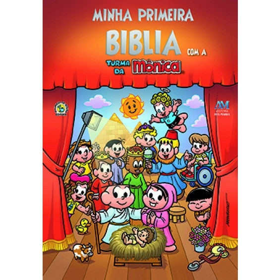 Minha Primeira Biblia com a Turma da Monica - Tamanho Grande